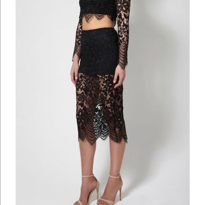 Mika Lace Skirt by Airlie